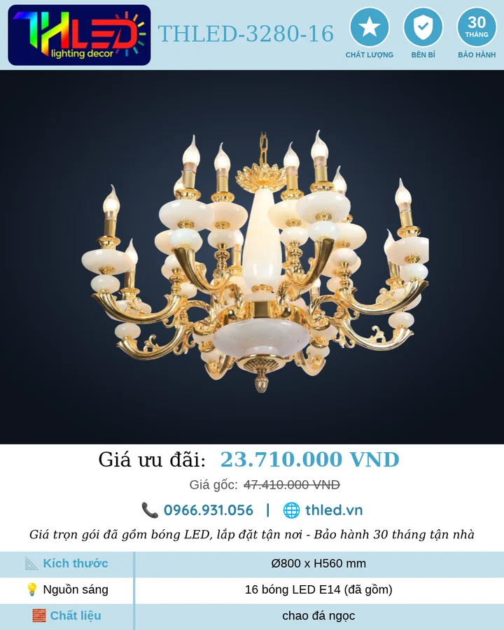 Đèn chùm THLED-3280-16