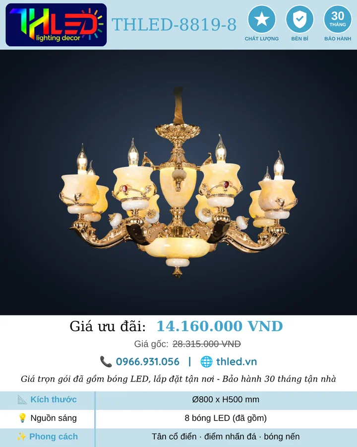 Đèn chùm THLED-8819-8