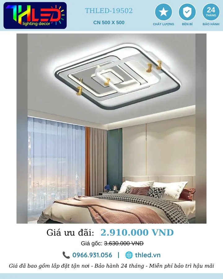 Đèn ốp trần THLED-19502