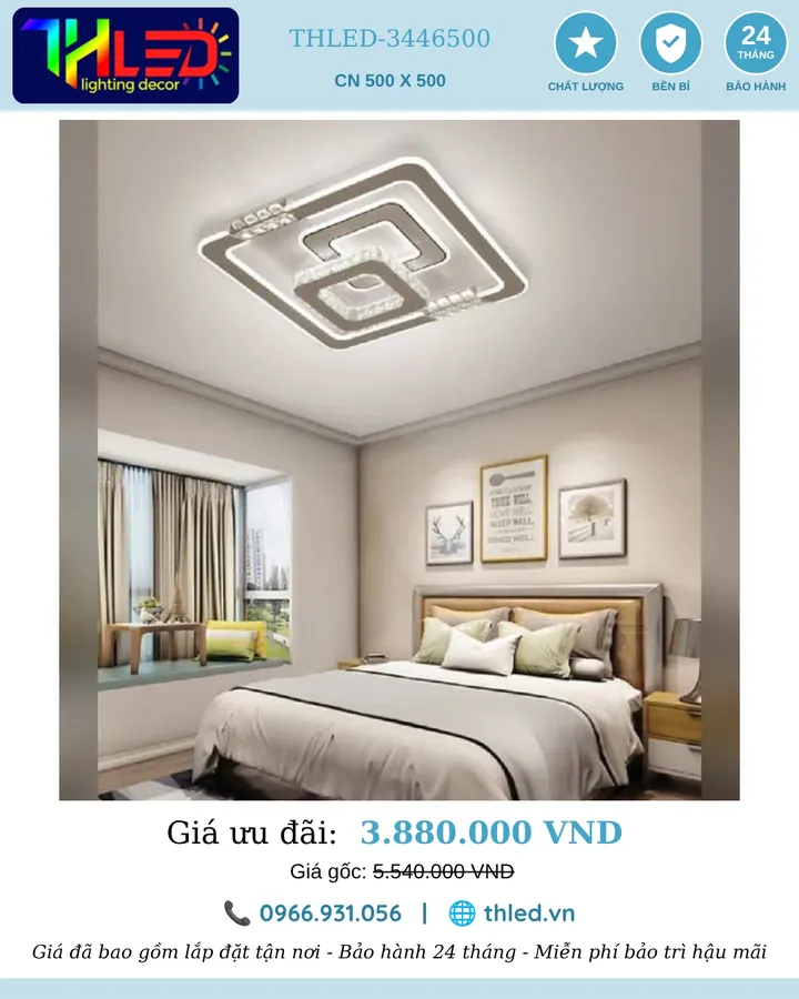 Đèn ốp trần THLED-3446500