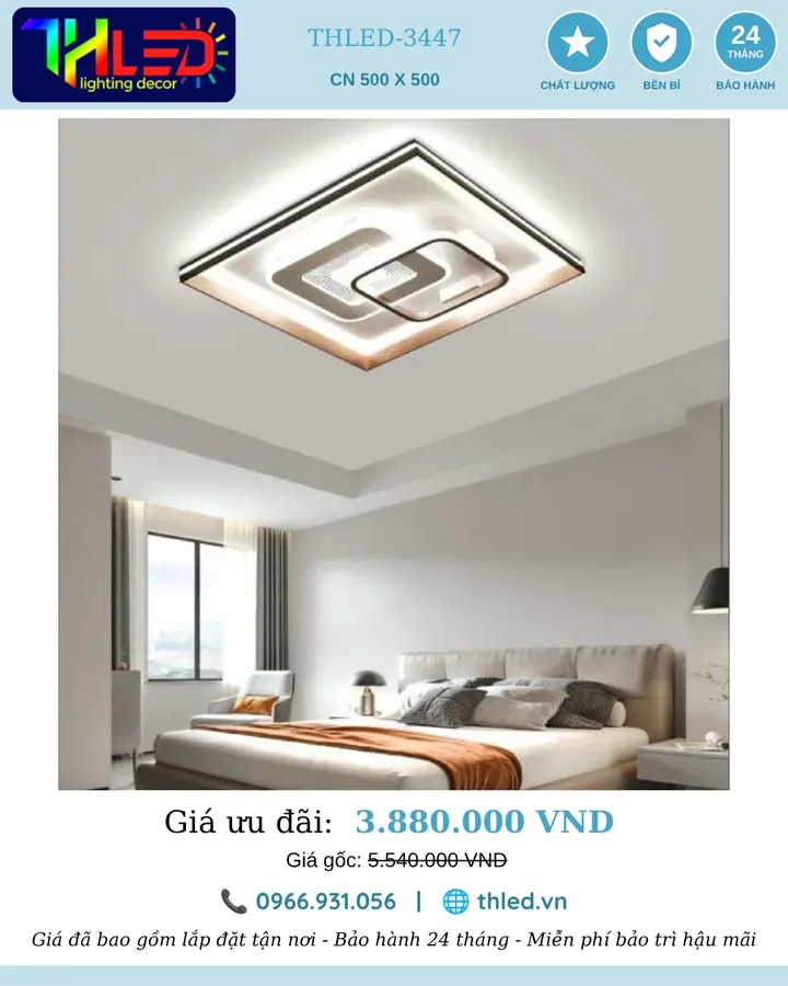 Đèn ốp trần THLED-3447
