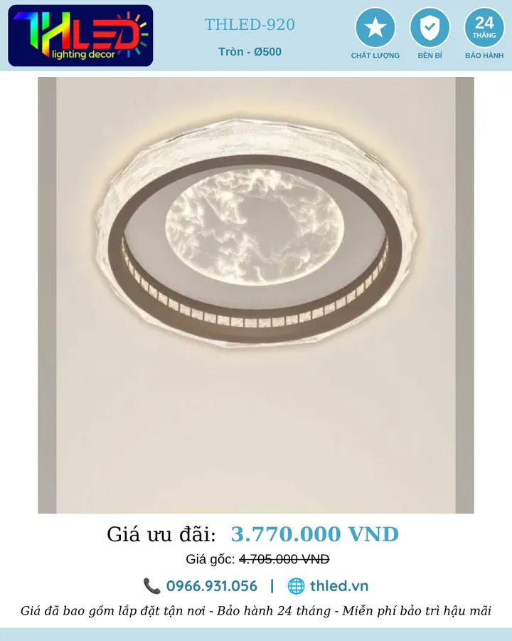 Đèn ốp trần THLED-920