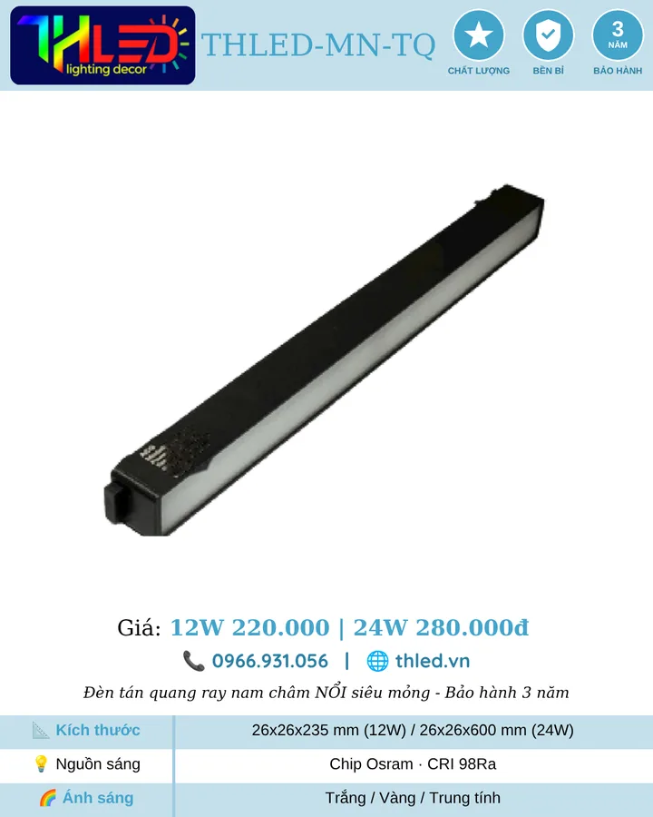 Tán quang nam châm nổi THLED-MN-TQ