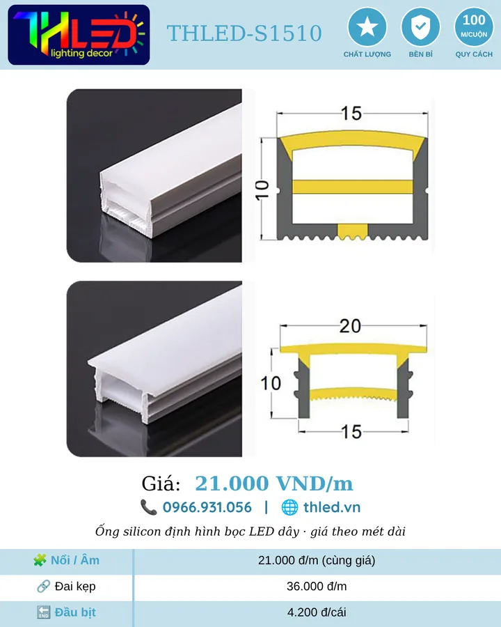 Silicon định hình THLED-S1510